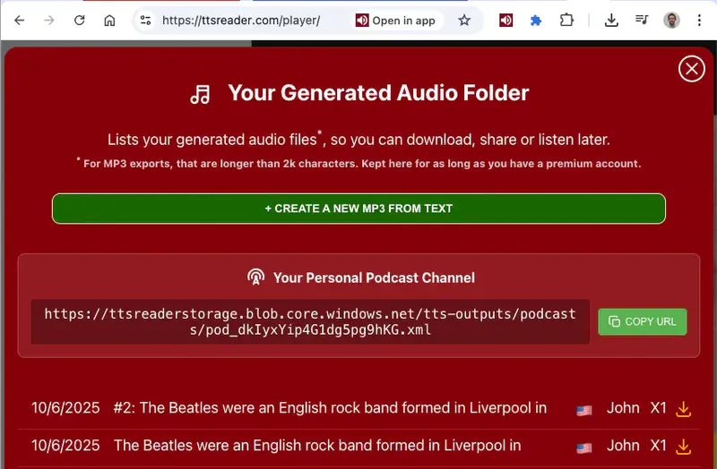An image of a microphone with sound waves, symbolizing a podcast.